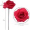 100-Pack: Dark Pink Silk Rose Picks, 8" Stems, 3" Wide, Floral Home by Artificial Flowers